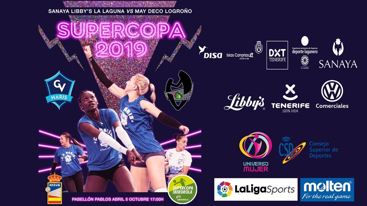 Supercopa 2019 Sanaya Libby´s La Laguna - May Deco VB Logroño
