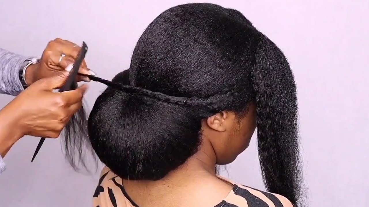 styling a bridal updo with u part wig