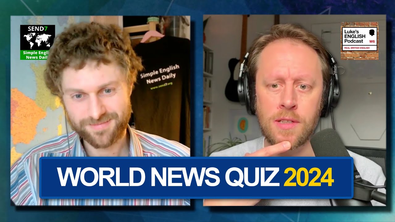 915. The World News Quiz 2024 🌍 with Stephen from SEND7 Podcast