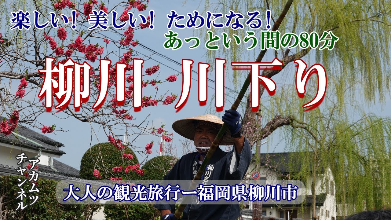 楽しい！美しい！【柳川 川下り】大人の観光旅行ー福岡県柳川市