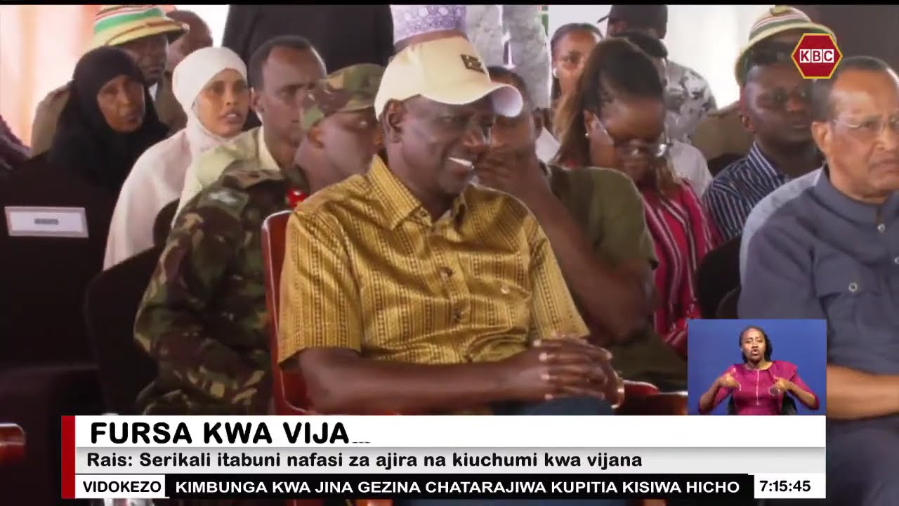 Rais ashuhudia usambazaji wa mtaji wa NYOTA Garissa