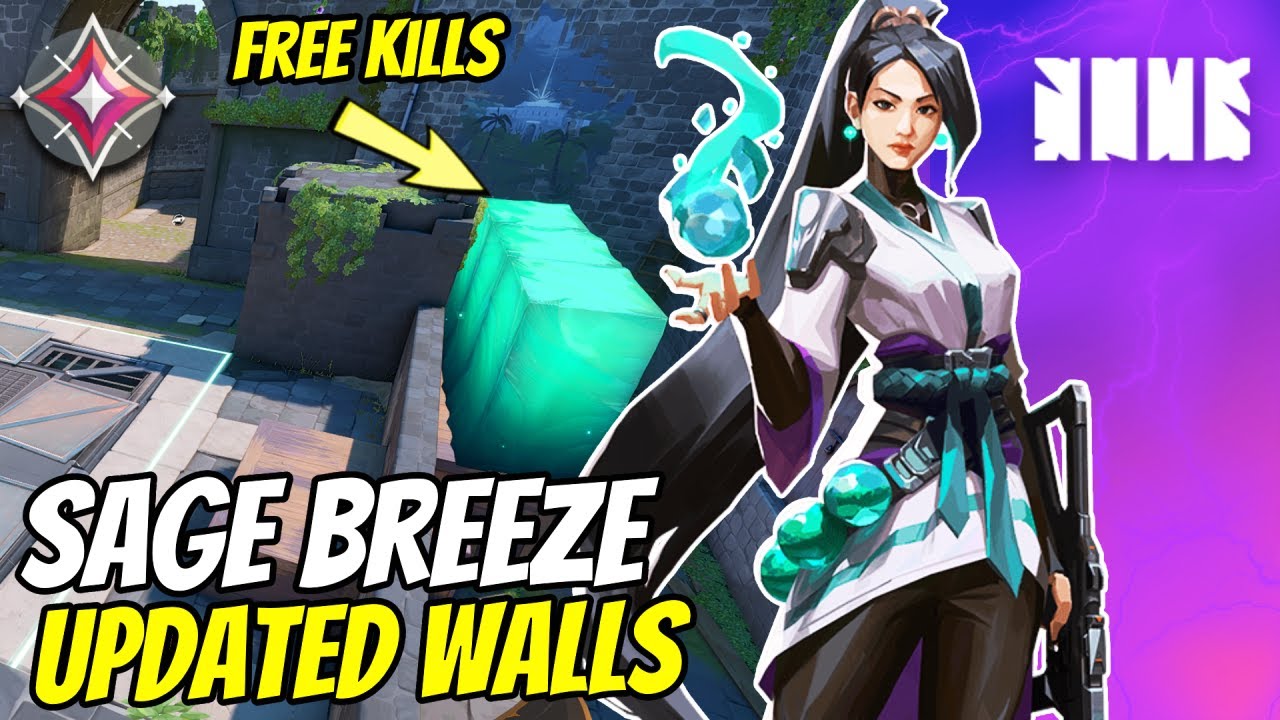 Updated Sage Breeze Must Know Wall Boosts - Valorant Guide