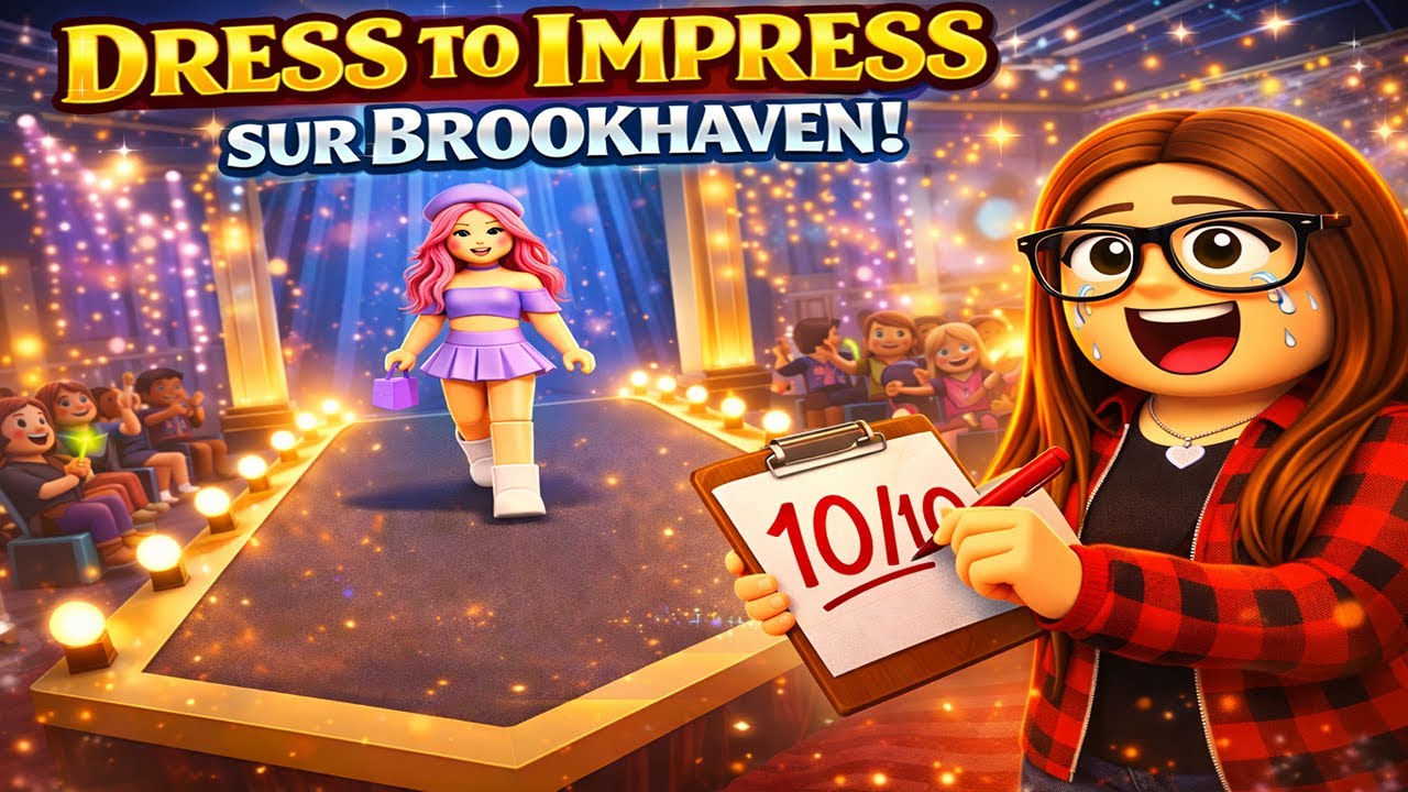 DRESS TO IMPRESS MAIS SUR BROOKHAVEN  !! je vous ai jugée.. ROBLOX