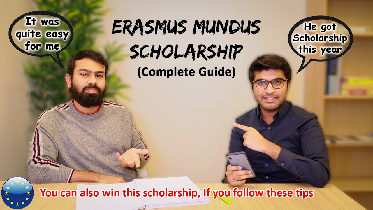 ERASMUS MUNDUS SCHOLARSHIP (Complete Guide): How to apply, Eligibility, Benefits and More | ENG SUBS