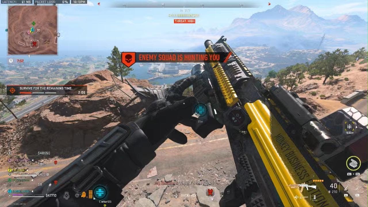 COD MW2 DMZ - Al Mazrah fun surviving with ClarisaK86 the assassin 7 kills