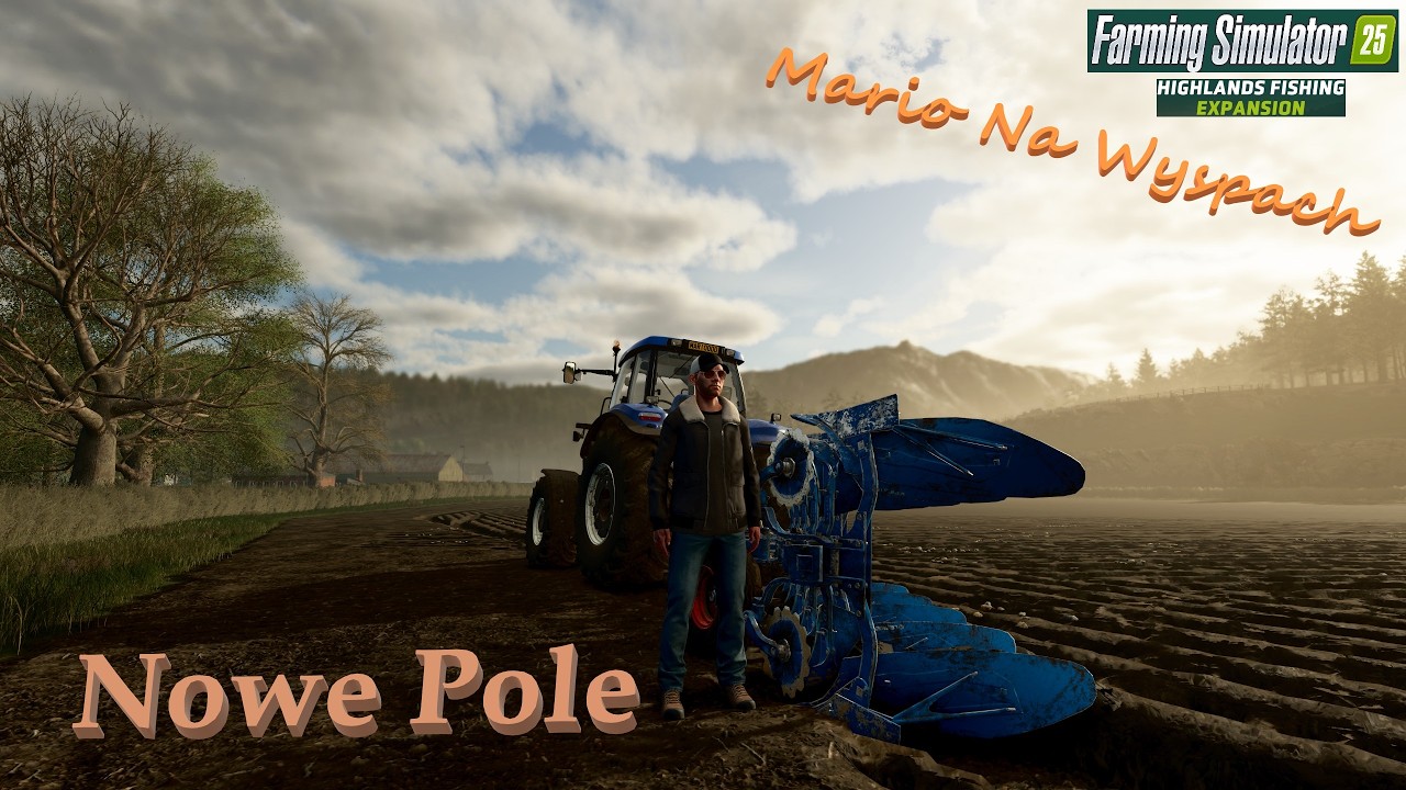 Powiększam nowe pole [ Mario na wyspach w KINLAIG *32 ] Farming Simulator 25