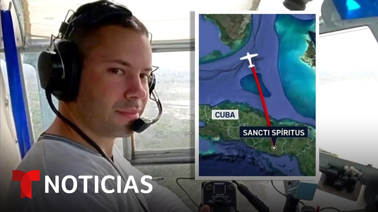 Piloto cubano explica cómo escapó de la isla en un avión | Noticias Telemundo