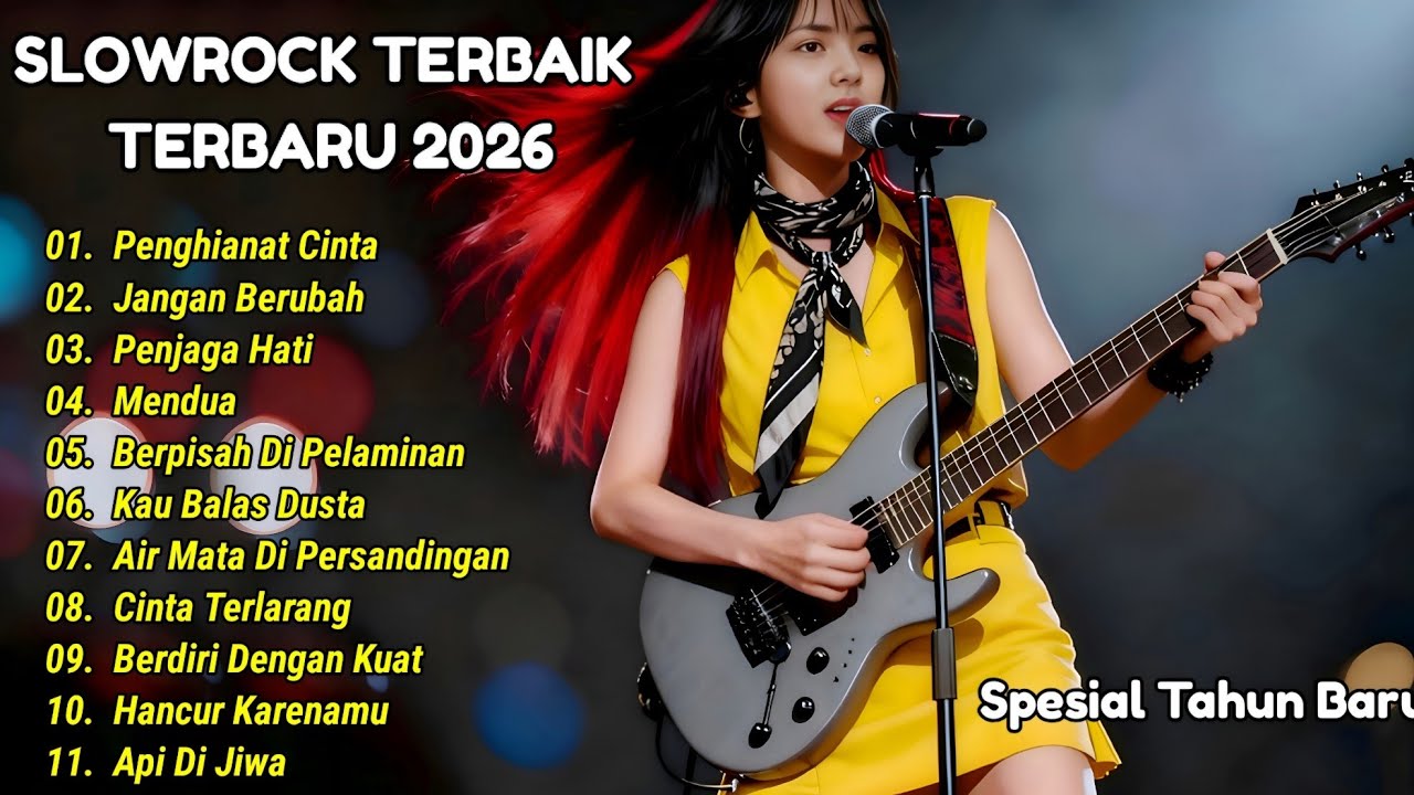 Kumpulan 11 Lagu Slow Rock Melayu Terbaru 2026🎸Lagu Spesial Tahun Baru 2026