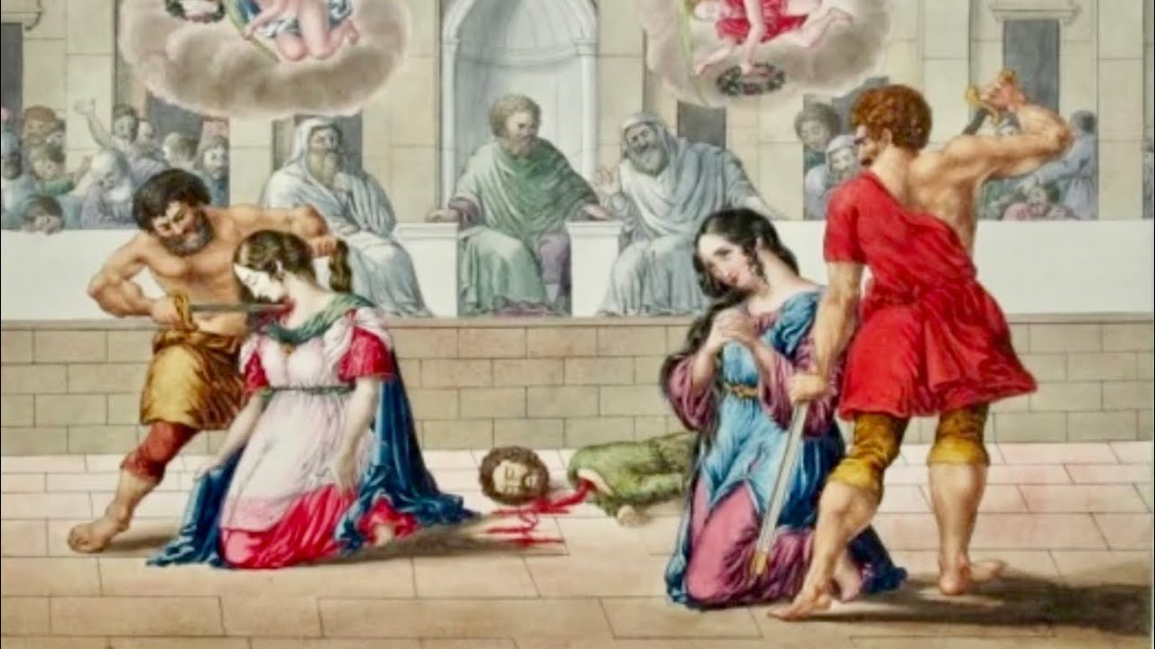 Santas Perpetua y Felícitas en 2 Minutos - El Santo del Día - 7 de Marzo