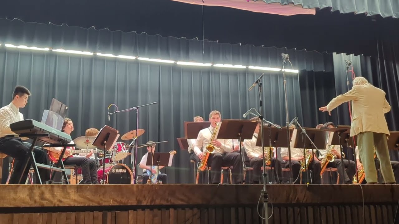 Central District Jr. High Festival Jazz Band Performance 2