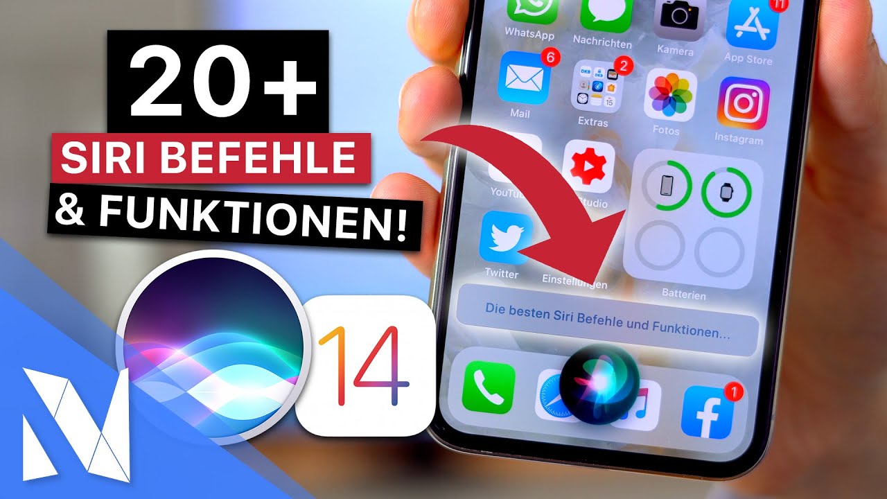 Diese 20+ Siri Befehle & Funktionen MUSST du kennen! (iOS 14) | Nils-Hendrik Welk