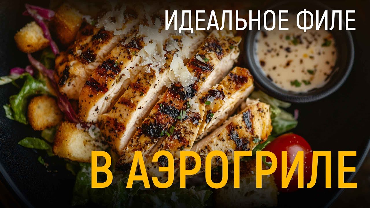 🔥 СОЧНОЕ КУРИНОЕ ФИЛЕ В АЭРОГРИЛЕ – ВКУСНО И БЫСТРО! 🍗 #аэрогриль #куриноефилегриль