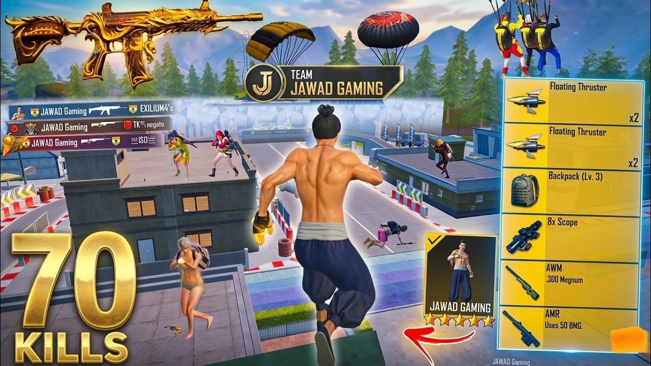 70 KILLS 😱 NEW UPDATE 4.3 FULL RUSH GAMEPLAY with PUBG MOBILE.#pubgmobile #pubg