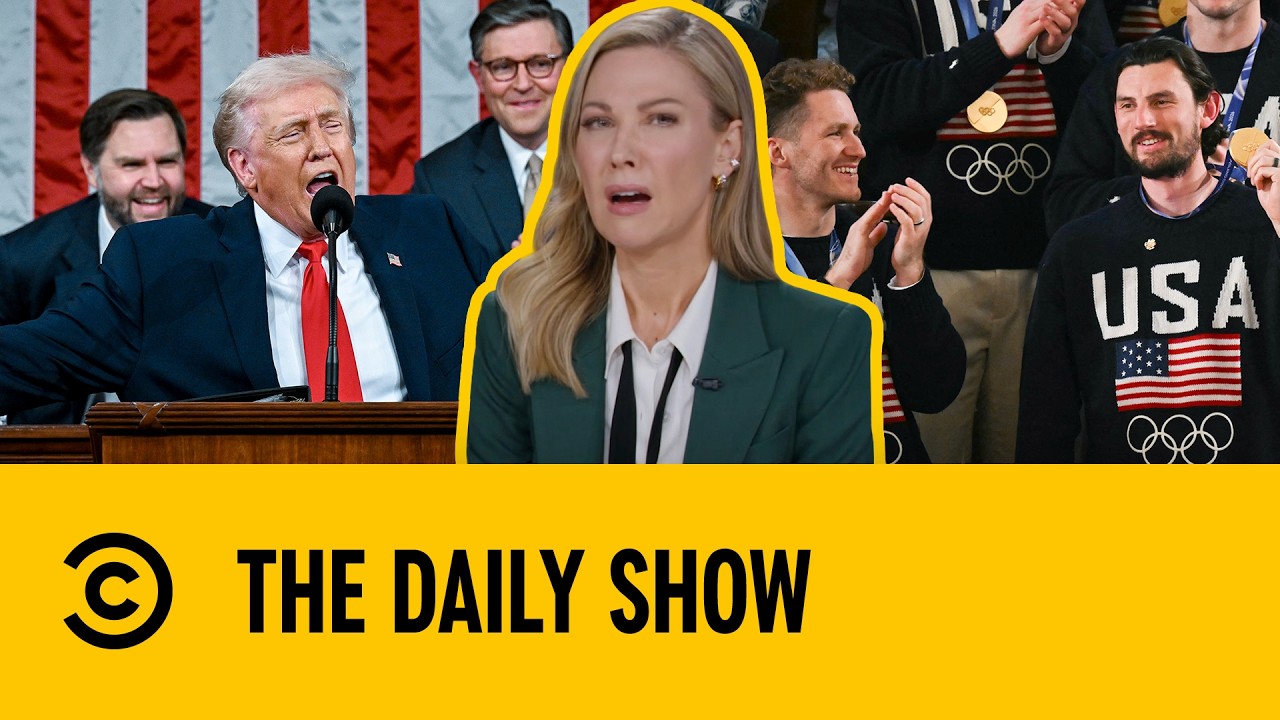 Desi Lydic Breaks Down Trump’s Chaotic State of the Union Talk | The Daily Show