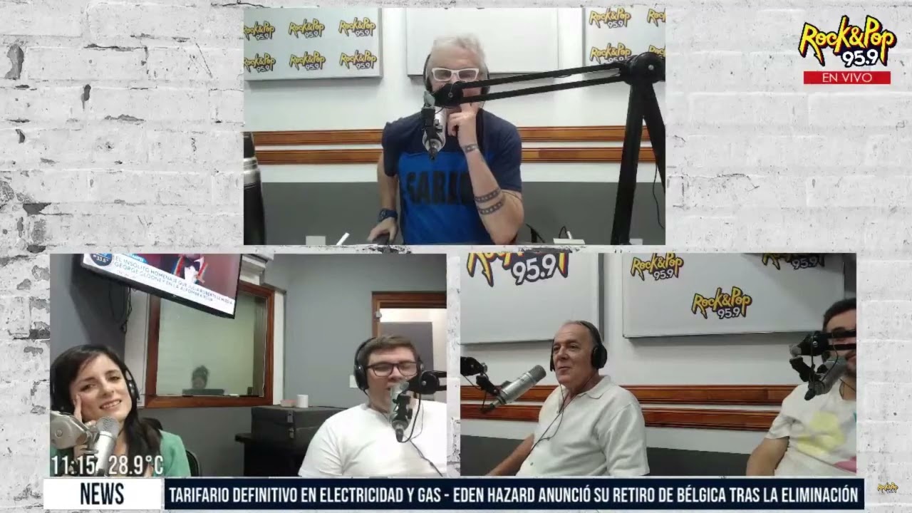 #NadieNosPara #LogiaDelBuenGusto 7/12 #rockandpop Beto Casella #NosGustaElRock