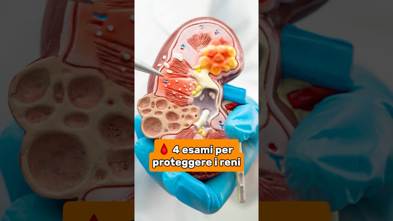 Proteggi i tuoi RENI con questi esami🩸