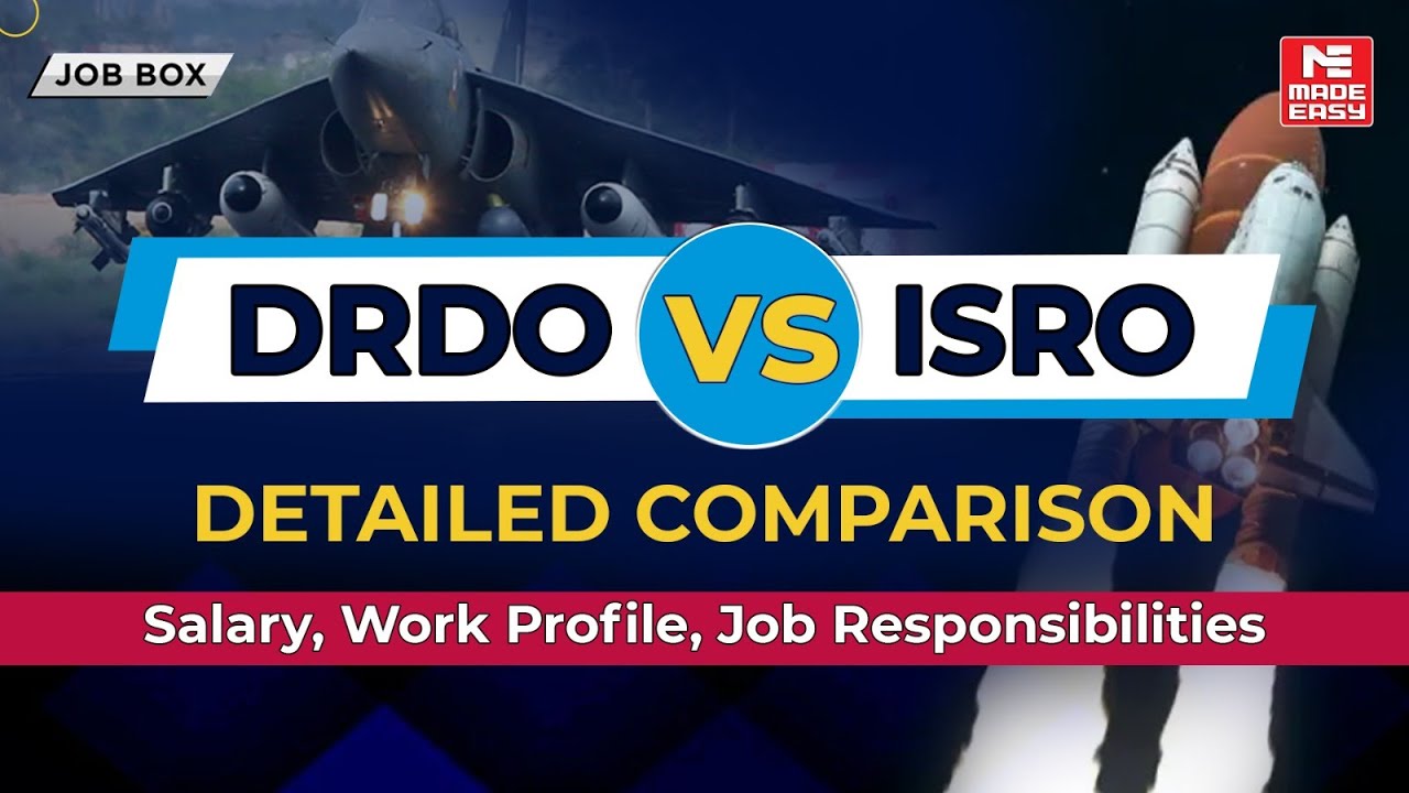 DRDO vs ISRO | Which is Better for Engineers? Salary, Work Profile & Career Growth Compared!