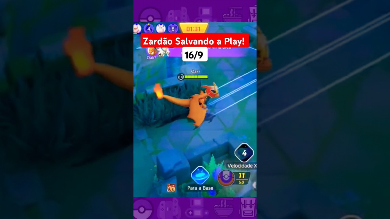 CHARIZARD PODE SER BROKEN NO POKEMON UNITE! 