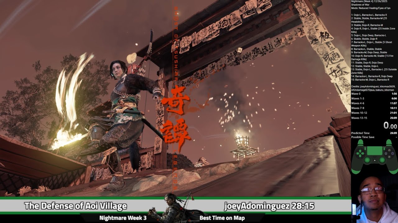 Shadows (Week 4) Free Ride Perfect Solo NMSV Weekly Win Streak #184 | Ghost of Tsushima: Legends