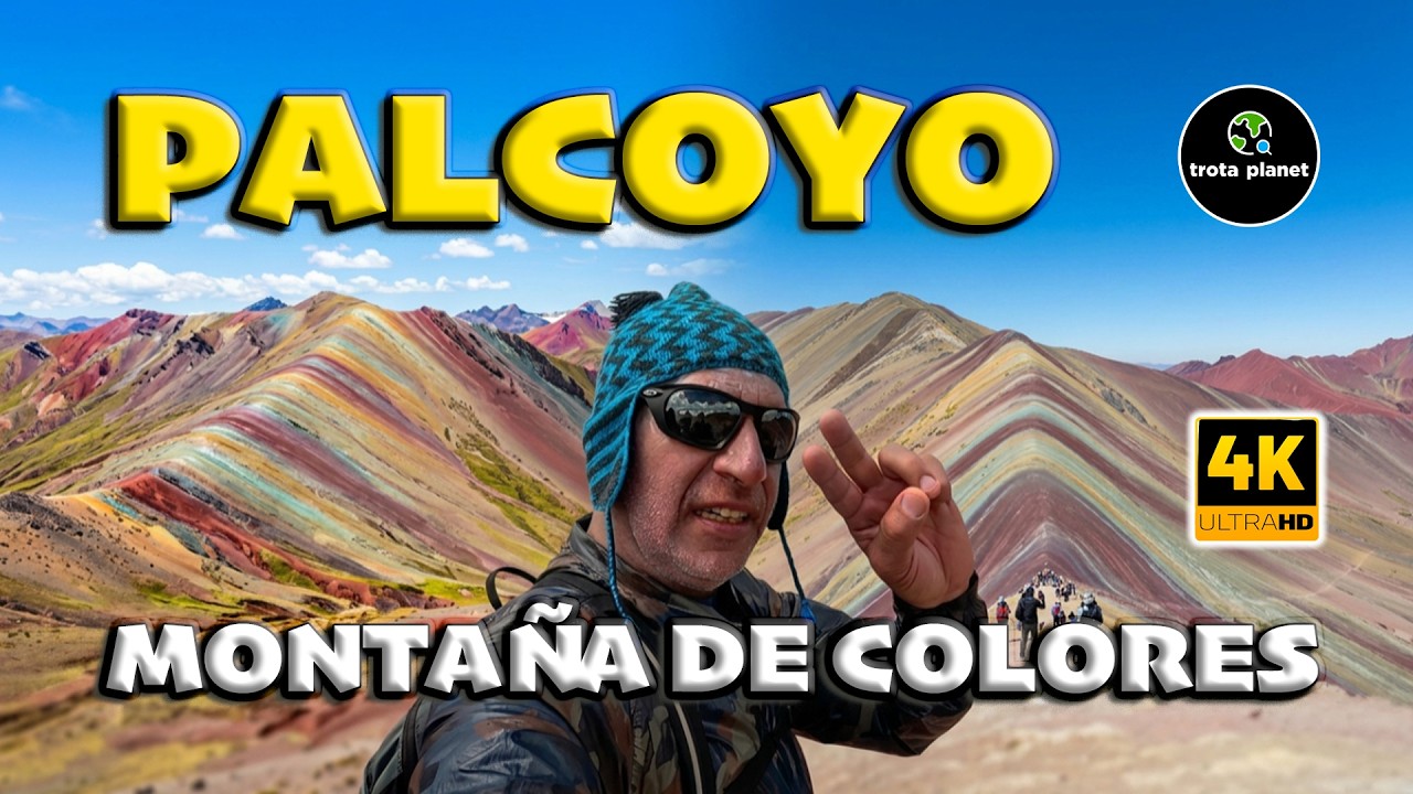 Pude mirar los increíbles colores de la montaña de Palcoyo que es más espectacular que la más común