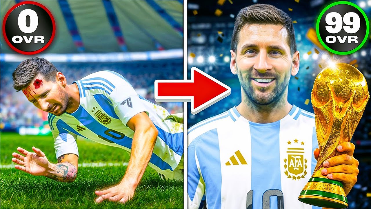 Zero to 99 Overall With Messi