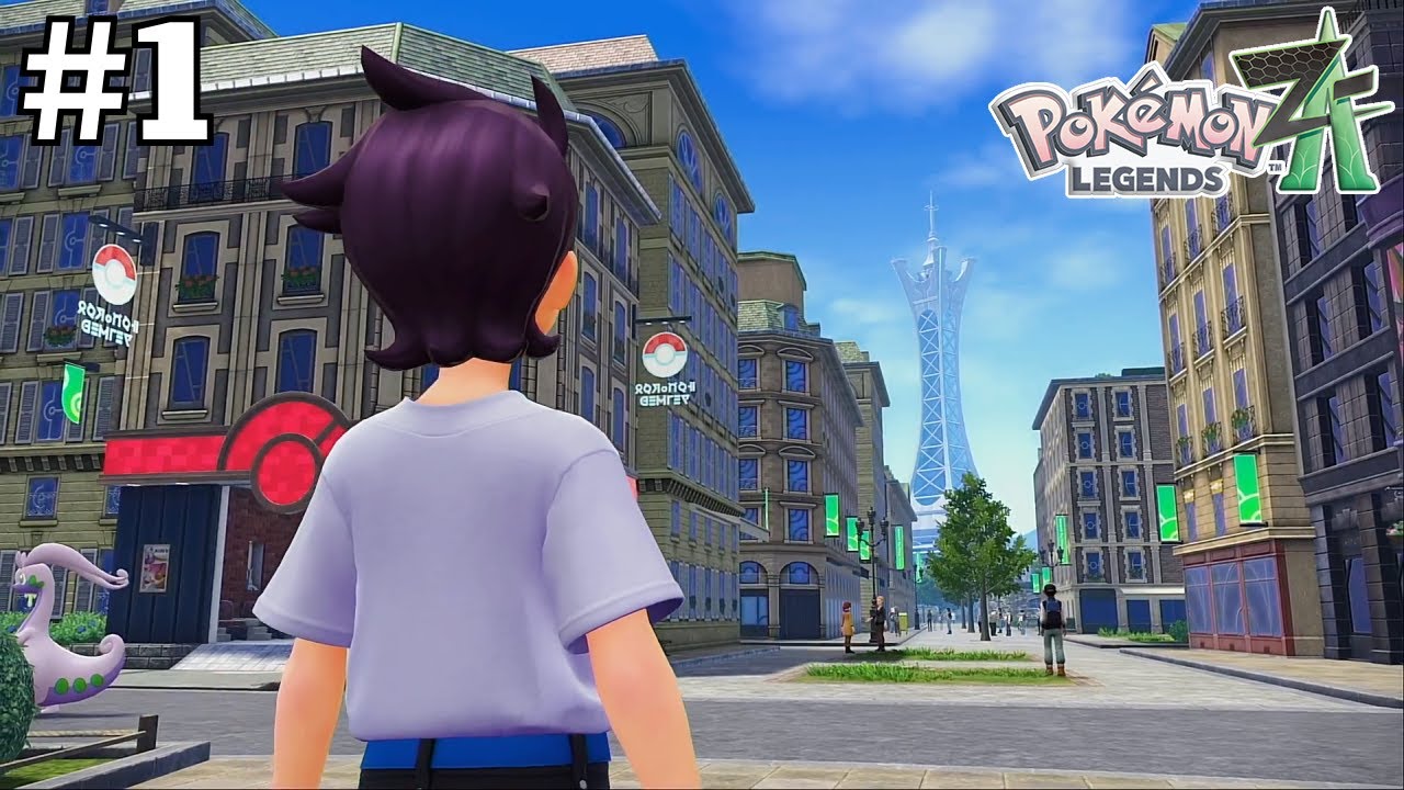 少しだけ治安が終わってる街で新生活を送ることになったちょいダサ新人トレーナー【Pokémon LEGENDS Z-A】＃1