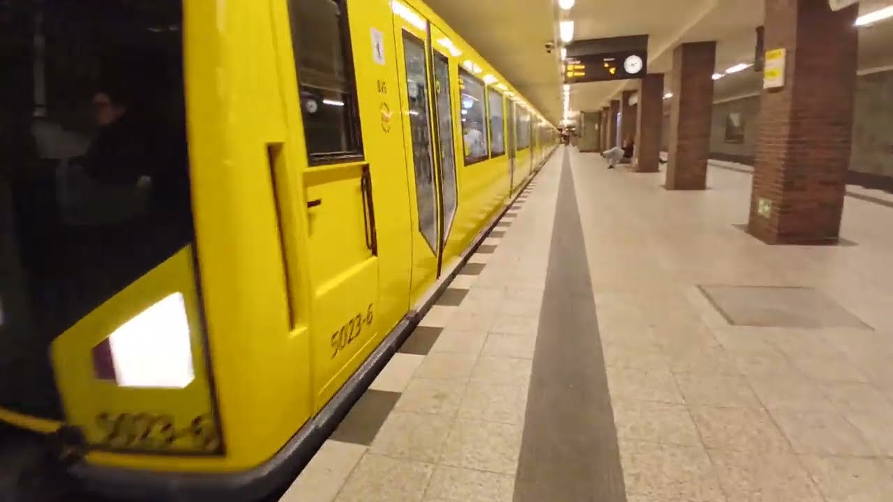 Mitfahrt Auf Der U7 Von Blaschkoallee Bis Rudow I'm H Zug 5023-6 Aus der HU Teil 1/2