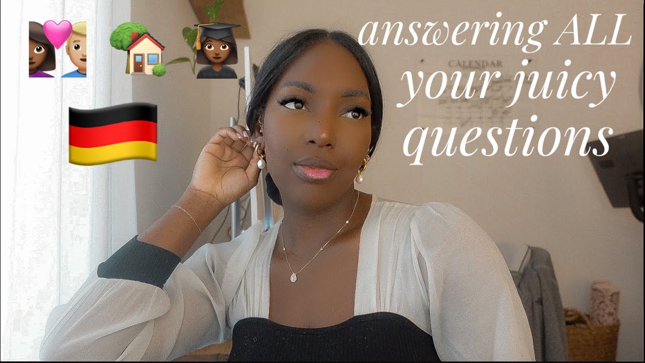 A JUICY Q&A 🇩🇪, my relationship, moving to germany, travel & more + UPDATED MAKEUP ROUTINE