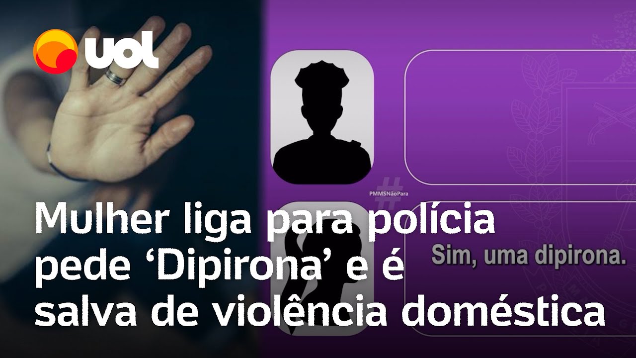 Mulher liga para polícia e pede 'dipirona' para denunciar violência doméstica do marido; ouça áudio