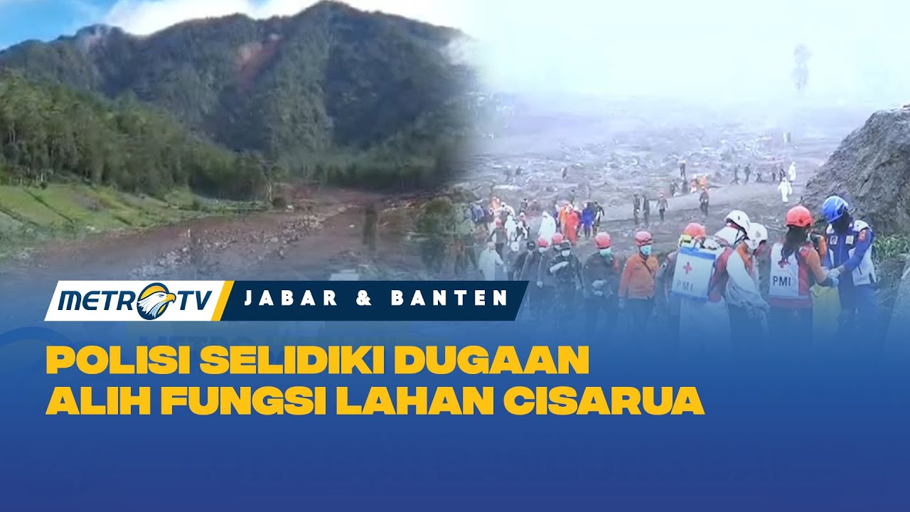 Polda Jabar Selidiki Alih Fungsi Lahan Pemicu Longsor Cisarua