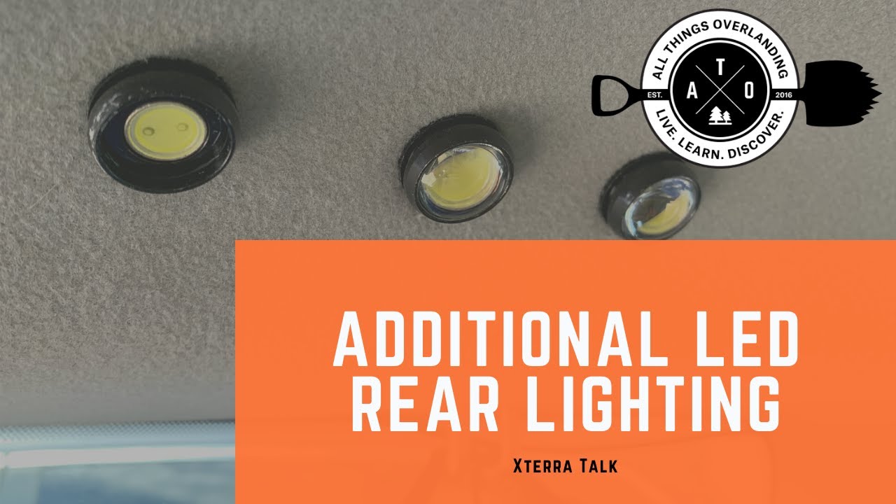 Xterra Talk-Additional LED Rear Lighting (How To, Nissan, 2nd Gen, Pathfinder, Mods, LEADTOPS LEDs)