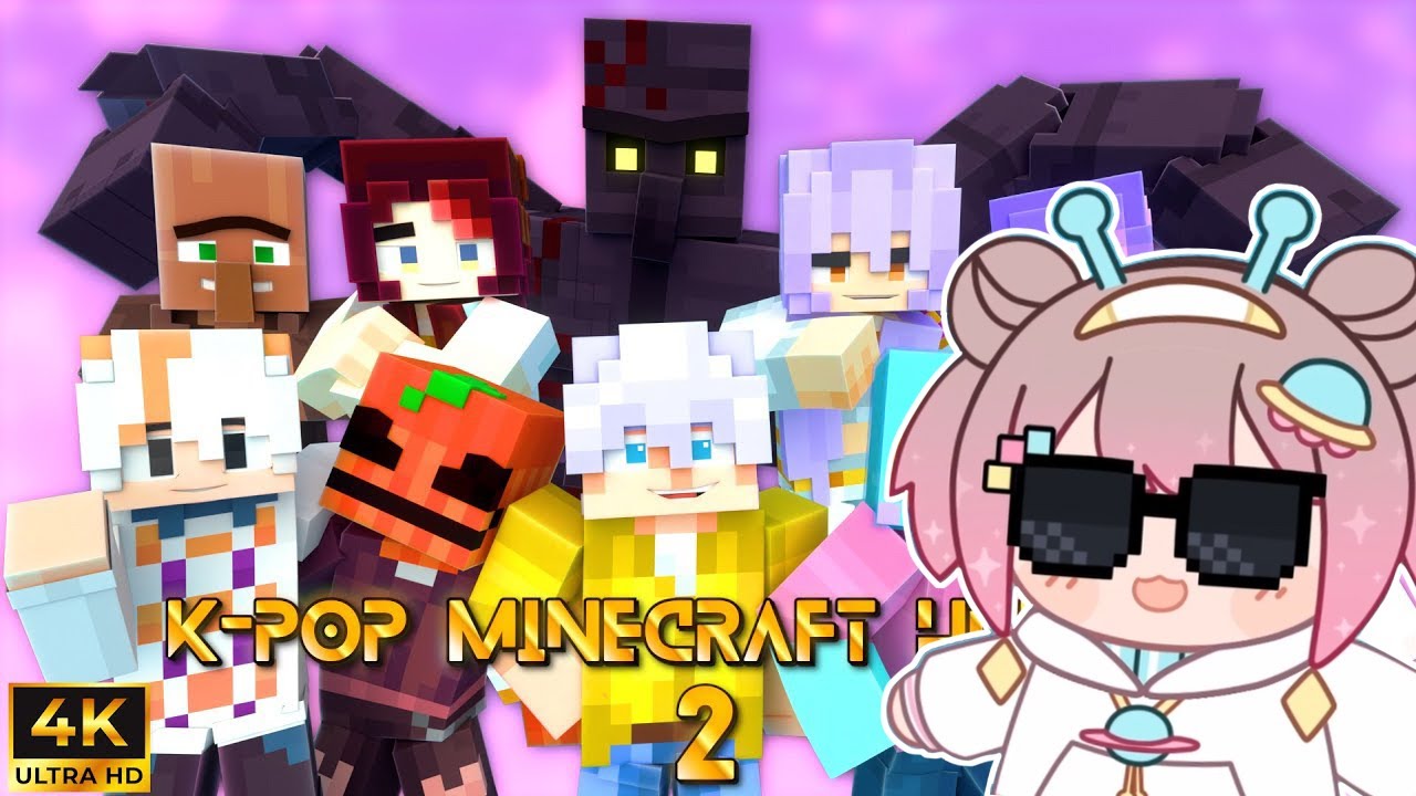 KIWIMI REACCIONA A K-POP MINECRAFT HUNTERS (PARTE 2) de @Elo YT
