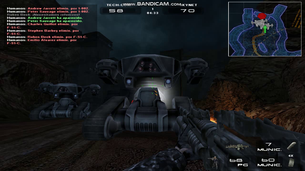 Canyon - Terminator 3: War of the Machines (2003) Multiplayer Gameplay