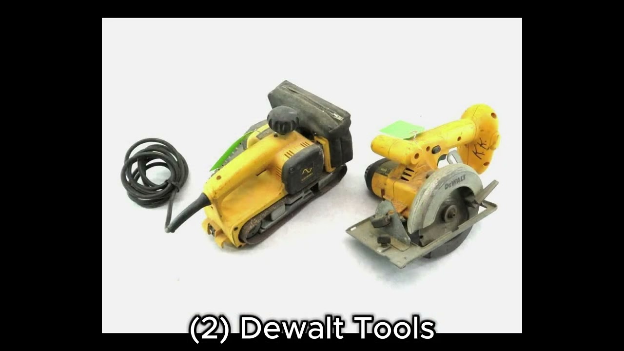 (1634) Construction & Mechanic Tools