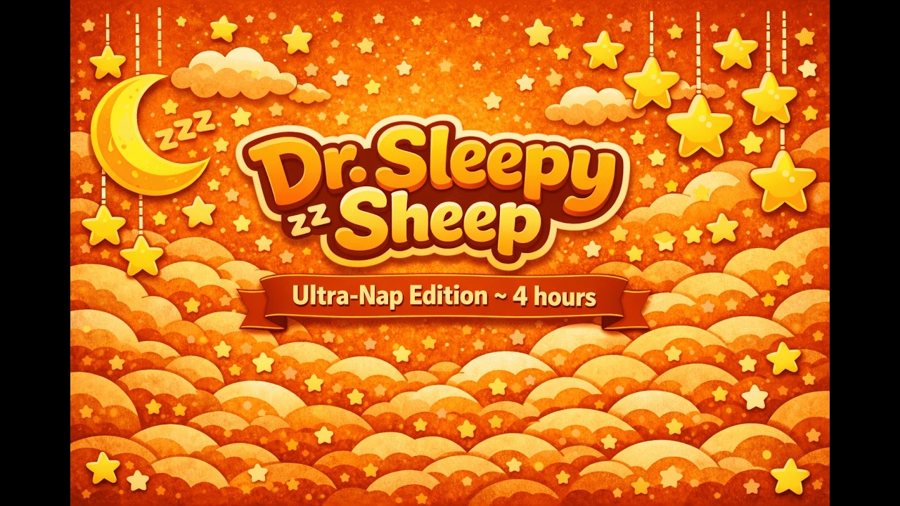 4 Hours – Deep Baby Nap Lullaby Music | Dr. Sleepy Sheep UNE Vol.38