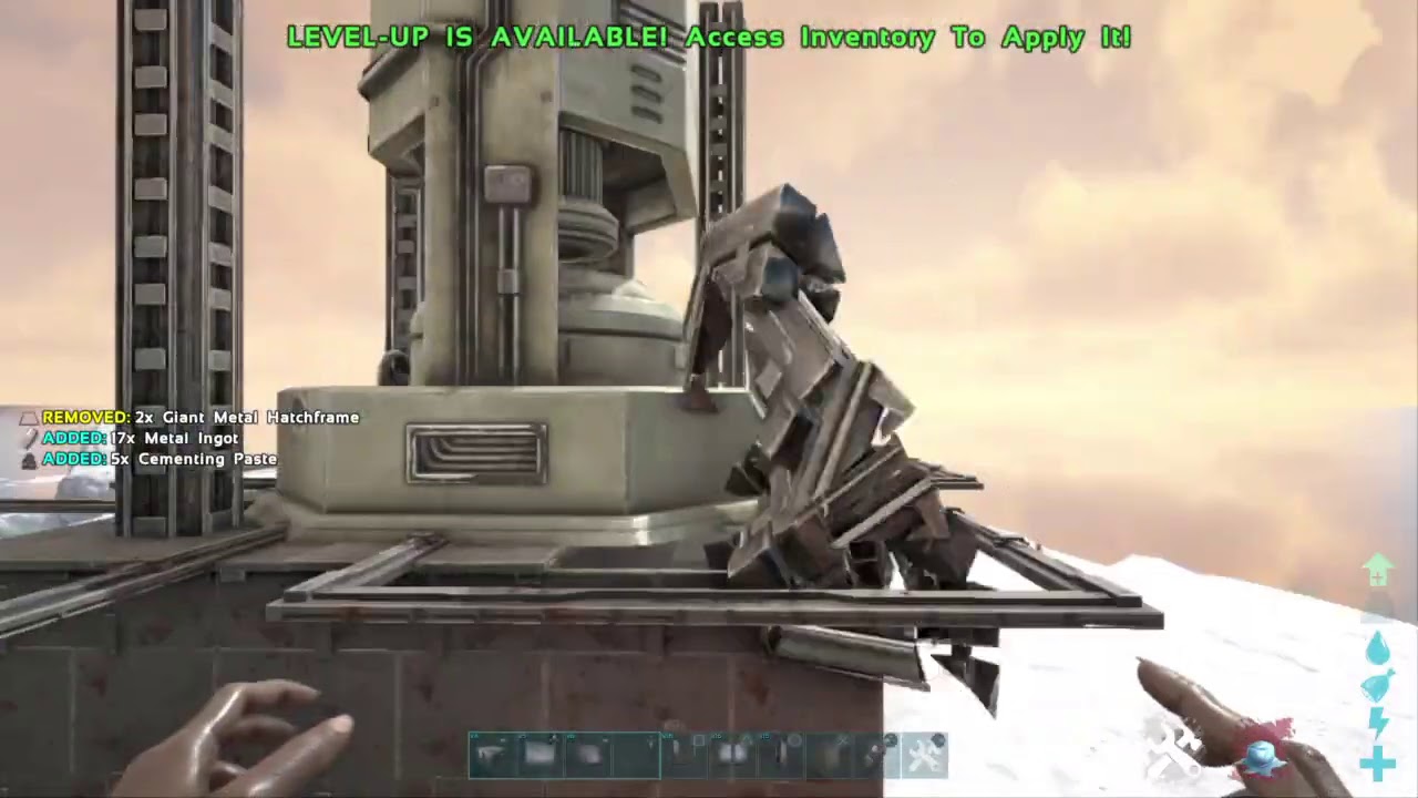 ARK: Survival Evolved 3x3 base design small tribes