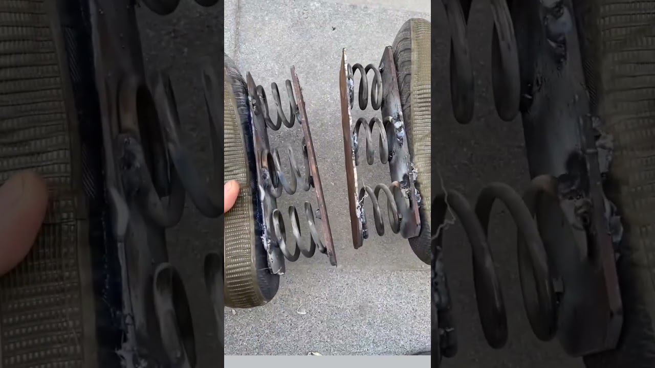 spring vs shoe//shorts//science and technology//experiment