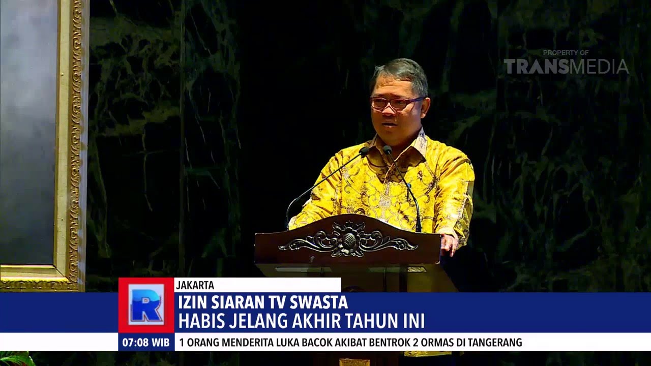 IZIN SIARAN TV SWASTA AKAN SEGERA HABIS