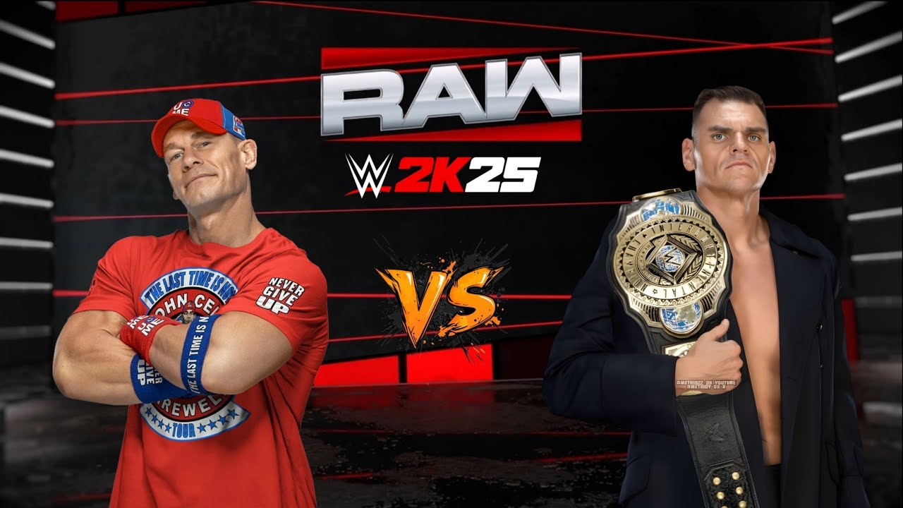 WWE 2K25 - John Cena vs. Gunther || WWE Saturday Night's MAIN EVENT || PC™ Gameplay [4K60]