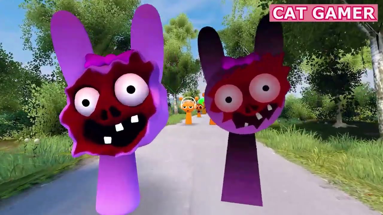 Подборка забавных видеороликов 😻CAT😻GAMER😻sprunki, часть 43🎶💕💯‼️ #sprunki #roblox #garrysmod #inc...