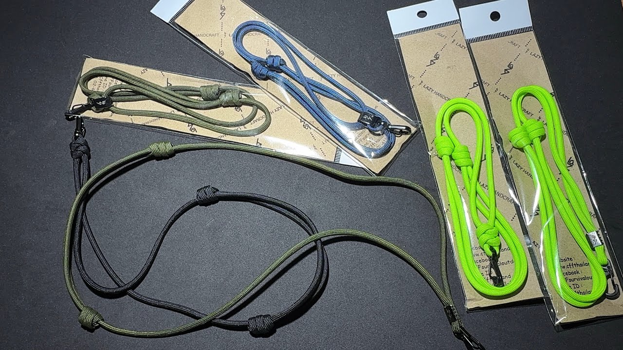 LAZY HANDCRAFT PARA CORD ยืม เชือกถักพาราคอร์ เชือกร่ม จาก CFF Thailand 