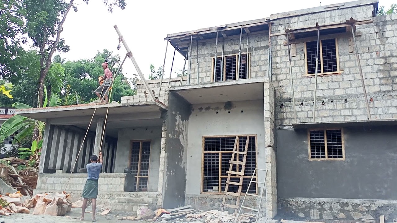 P-Sand Lifting | First Floor | Rop & Cement Bag