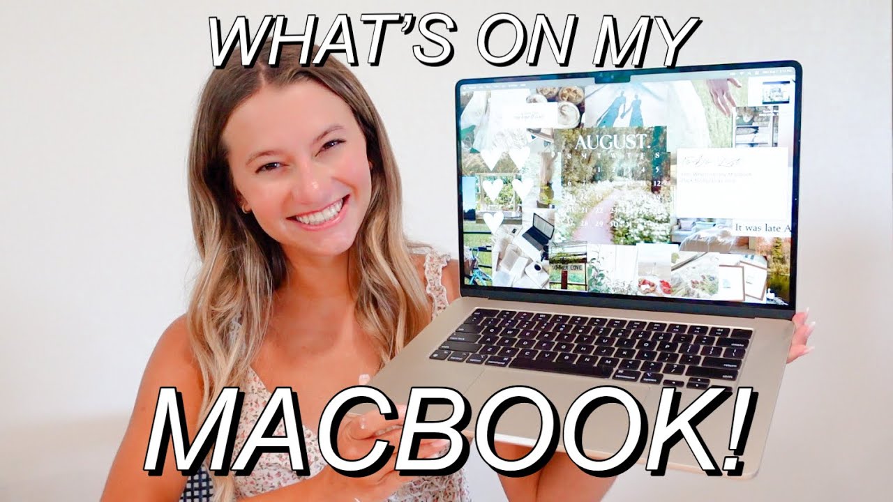 WHAT'S ON MY MACBOOK *productivity + creativity apps*