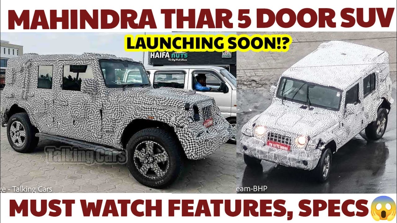 Thar 5 Door | Thar 5 Door 2023 | 5 Door Thar | Mahindra Thar 5 Door | 5 Door Thar 2023 | Thar 5 Door