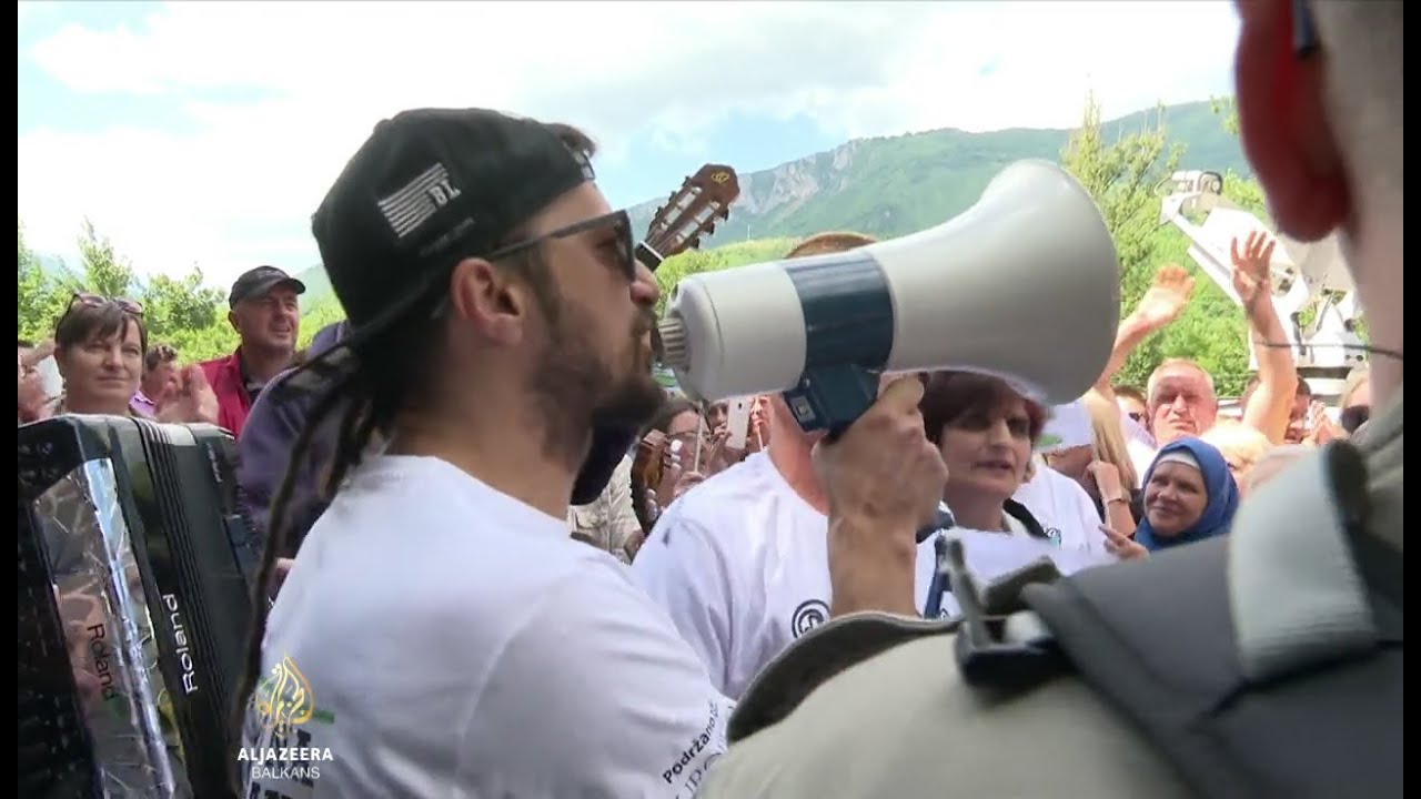 Borba za Neretvicu: Uz koncert na otvorenom, mještani spriječili prolazak kamiona