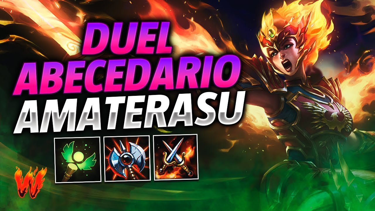 AMATERASU, SE PONE EL ASUNTO COMPLICADO... - Warchi - Smite Duel Abecedario S10