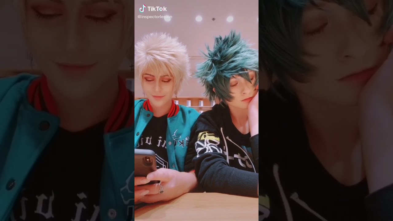 TikTok of AKrCos and Lemon Lemon