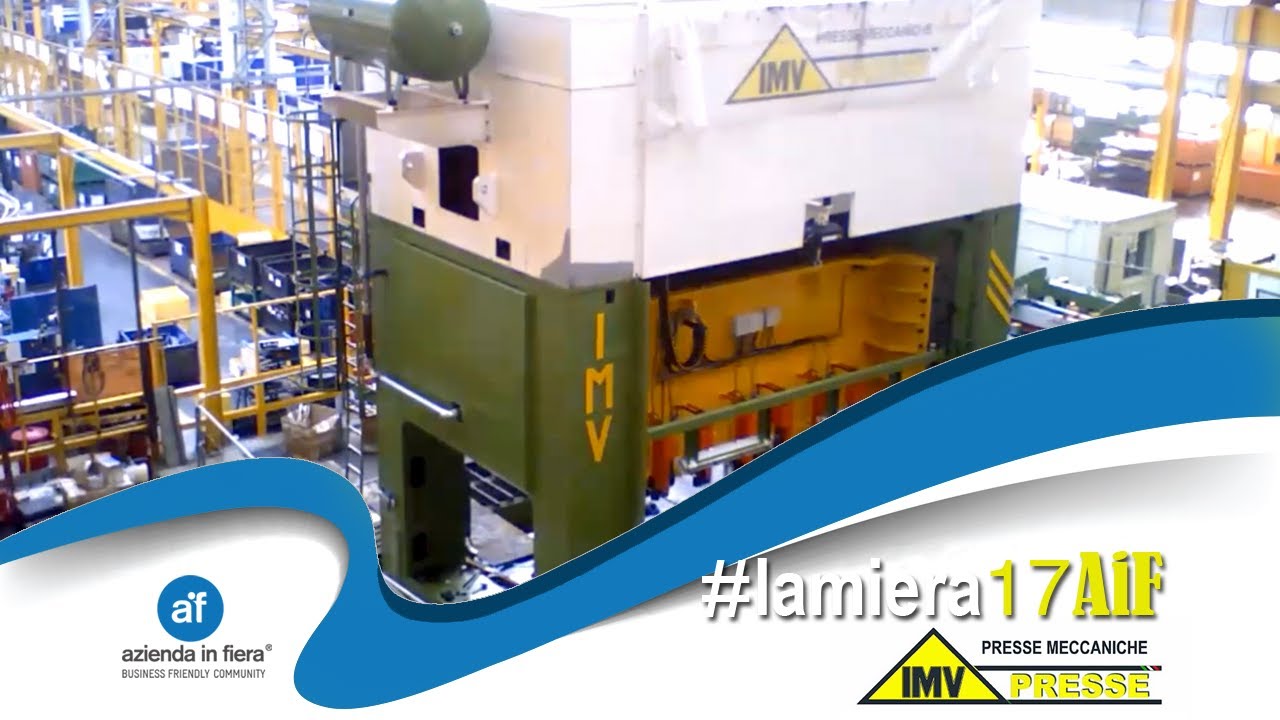 Presse meccaniche per stampaggio lamiera - I.M.V. Presse