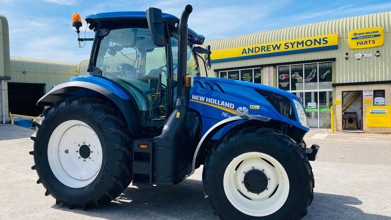 Andrew Symons Ltd New Holland T6.160 Electro Command Tractor Walk Around Video 31021828 (DC)