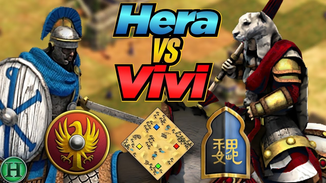 Romans vs Wei | 1v1 Arabia | vs Vivi | AoE2